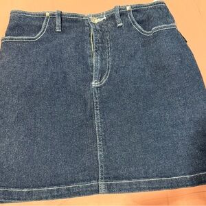 Sergio Valente Indigo Denim Mini Skirt